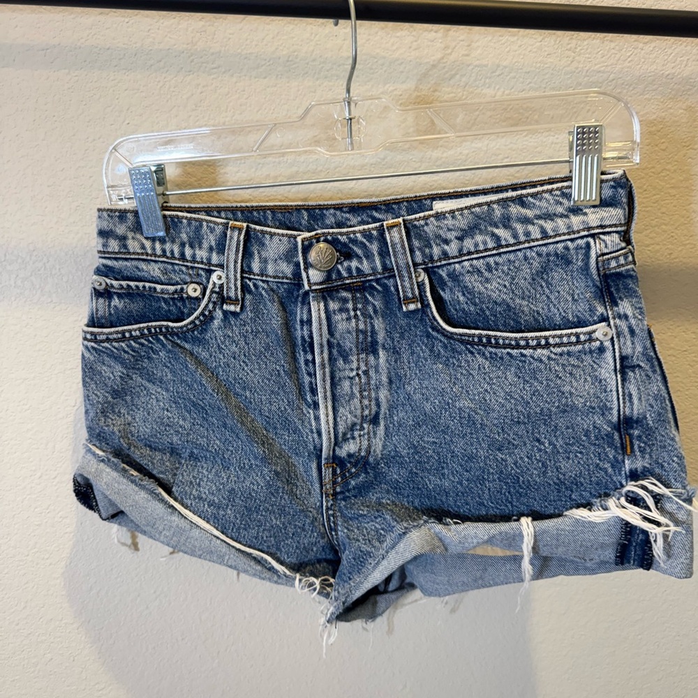 Rag & Bone Blue Denim Women's Shorts